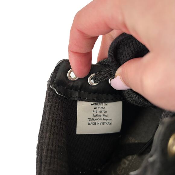 Keds Black Scout Splash Water Resistant Rain Boots Sz 8 - Picture 5 of 6